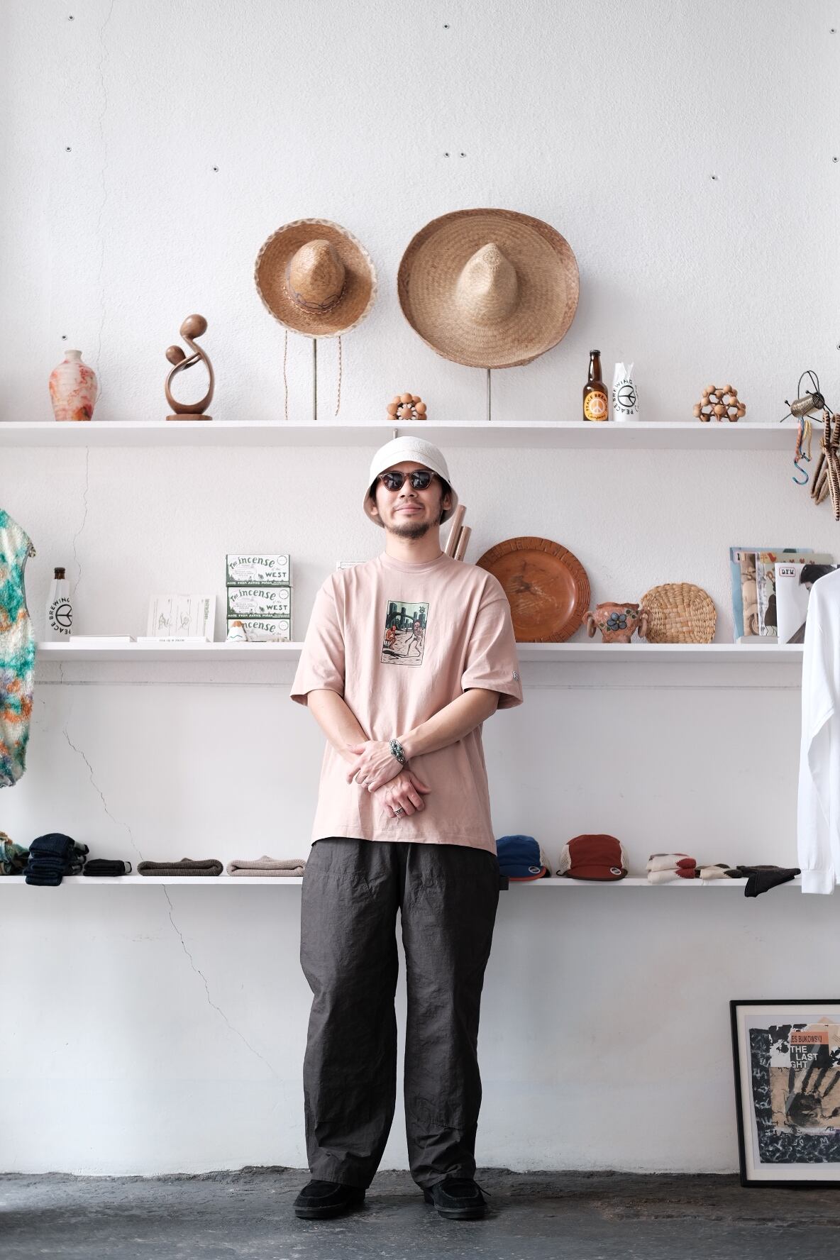 ENDS and MEANS＜エンズアンドミーンズ＞Double knee painter pants