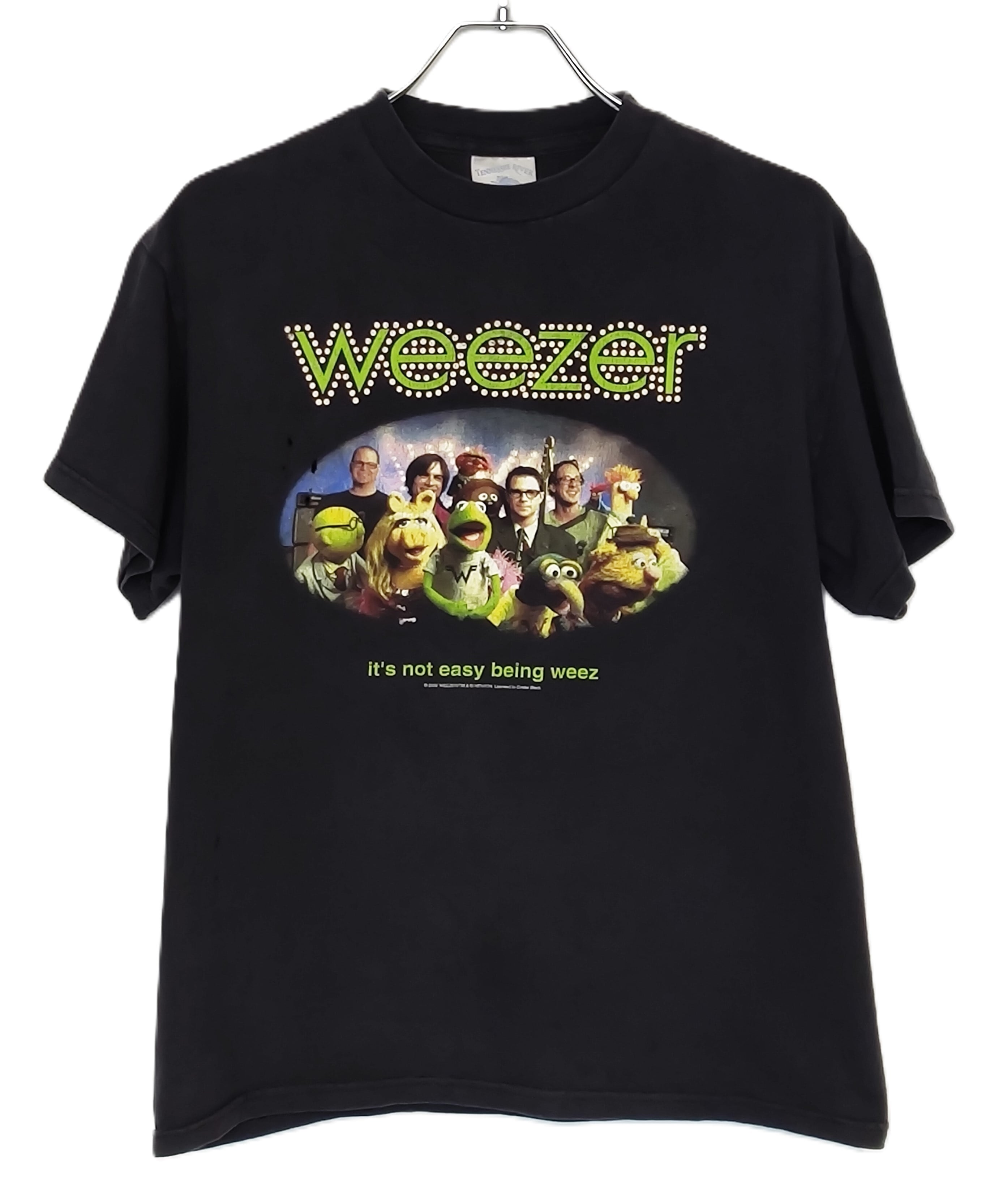 00s TENNESSEE RIVER Weezer The Muppets Tシャツ BLK M | 霧の街