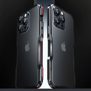 ◆iPhone 16/15/14/13/Pro/Pro Max/Plus/e/Mini◆Minimal Curve Metal Frame Case / ミニマル カーブ メタル フレーム スマホケース