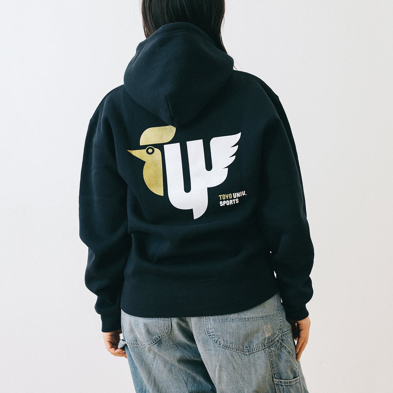 BEAMS プリントジップアップフーディー ブラック Mサイズ BEAMS