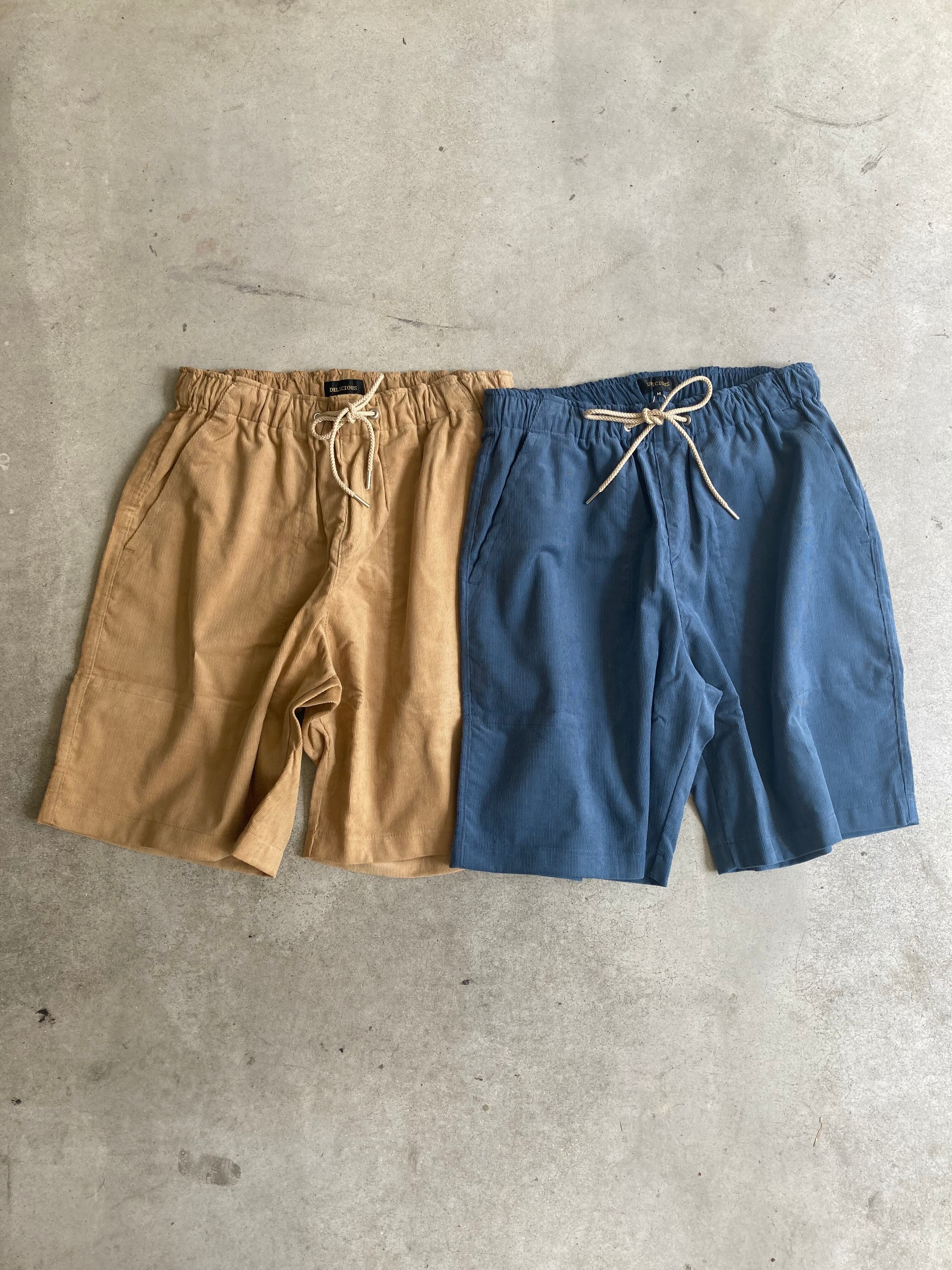 DELICIOUS「Summer Corduroy Relax Shorts（サマー コーデュロイ