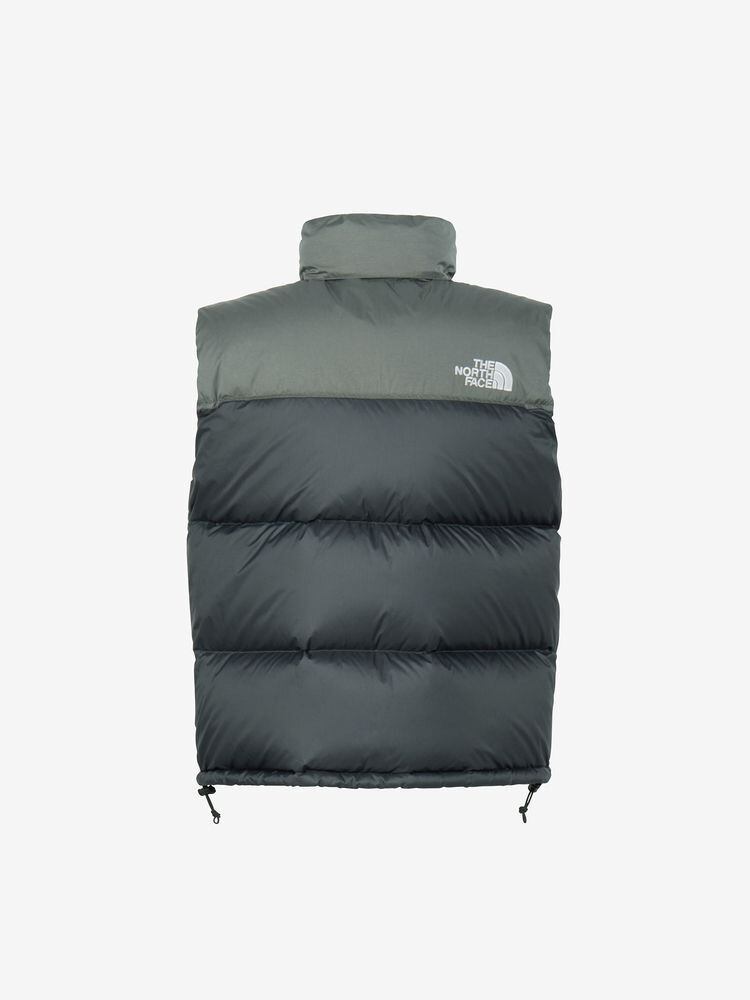THE NORTH FACE ヌプシ ベスト グレー Mサイズ THE NORTH FACE (ﾉｰｽﾌｪｲｽ) - NUPTSE VEST (ﾇﾌﾟｼﾍﾞｽﾄ) FA・ﾋｭｰｽﾞﾎﾞｯｸｽ