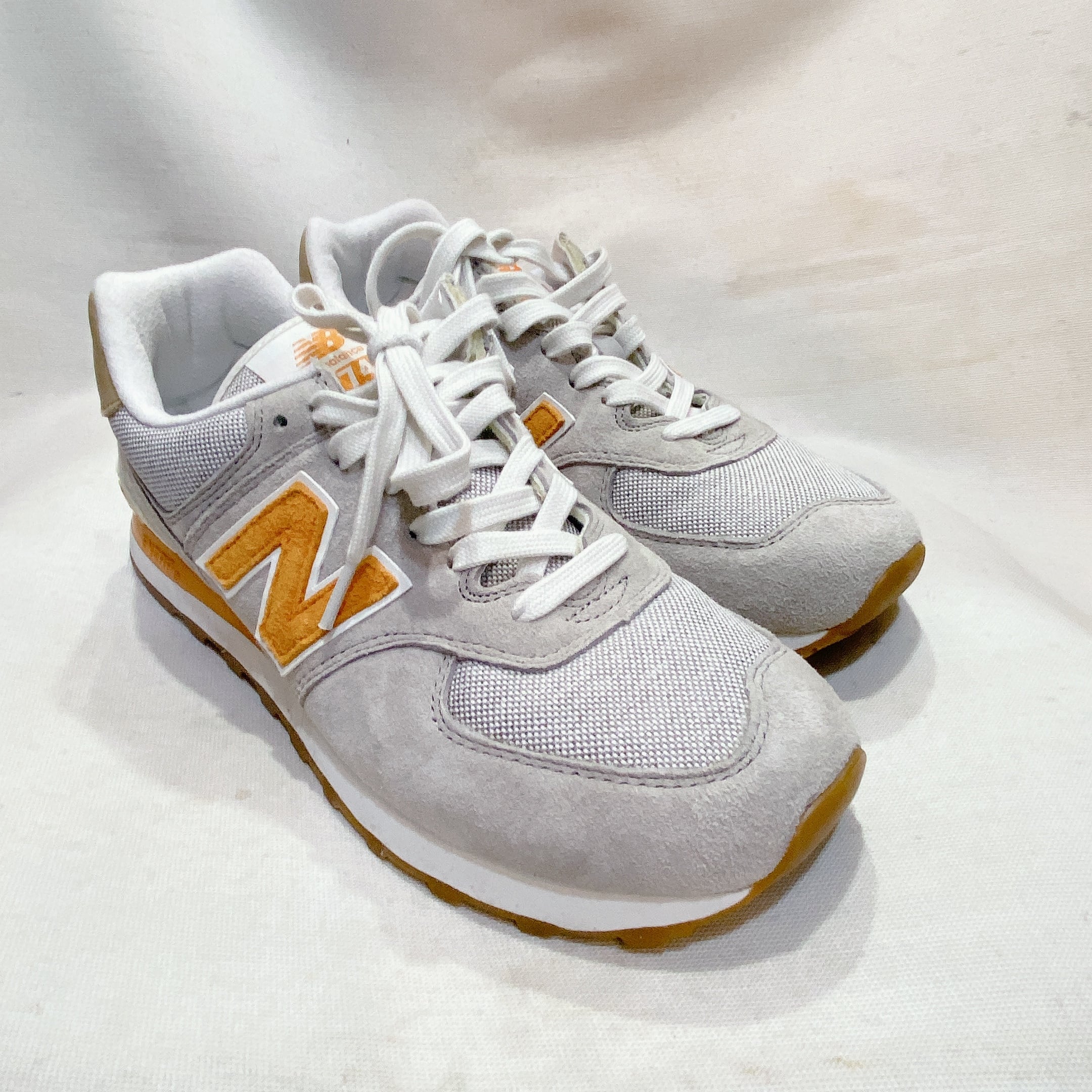 ニューバランス574 スニーカー グレー色 new balance 美品 | UTA