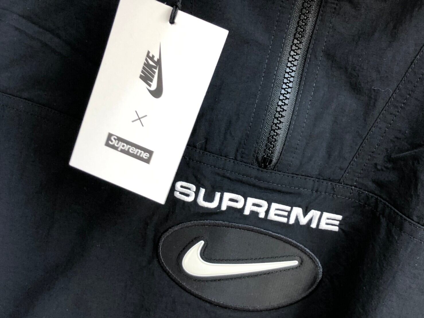 Supreme x NIKE 20AW Jewel Reversible Ripstop Anorak BLACK MEDIUM ...