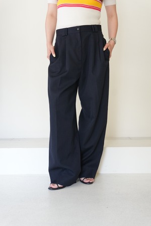 80s tuck pants