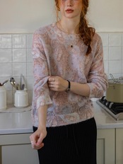 Brume Paisley Alpaca Knit F0811