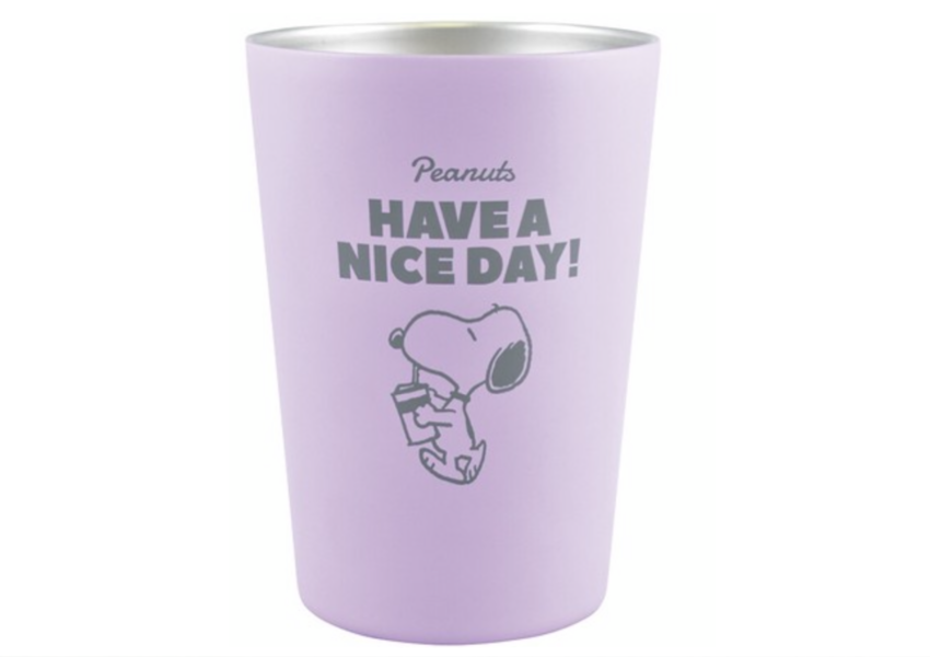 カップがそのまま入る スヌーピー コンビニタンブラー B 大人ファンシー雑貨店etamo