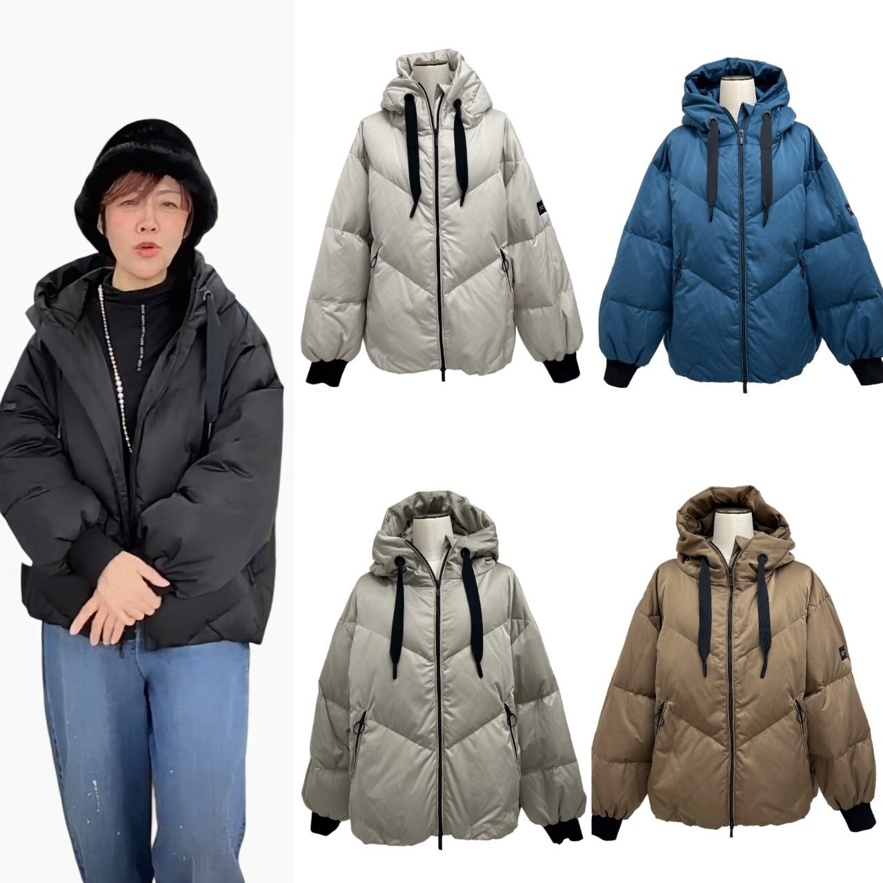 ☆予約商品☆【ayane】コクーンダウン 856701 アヤン | red earth