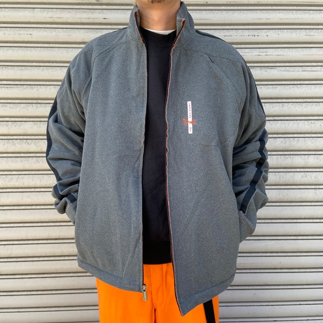未使用品 90s TRIPLEFIVESOUL 袖ラインフリースジャケット XL