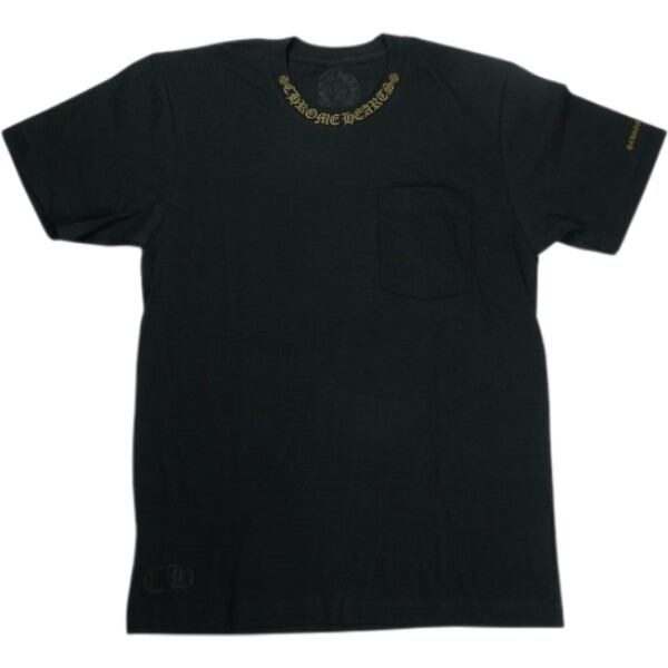 CHROME HEARTS クロムハーツ OLD Neck Logo Back Scroll Tee 