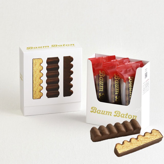 【送料無料】【冬期限定】お菓子 ギフト ユーハイム　バウムバトン 3個 お菓子 洋菓子 焼き菓子 人気 おしゃれ 個包装 出産内祝い 結婚内祝い 結婚祝い 出産祝い ブライダル ウエディング お披露目 挨拶 お礼yhm12