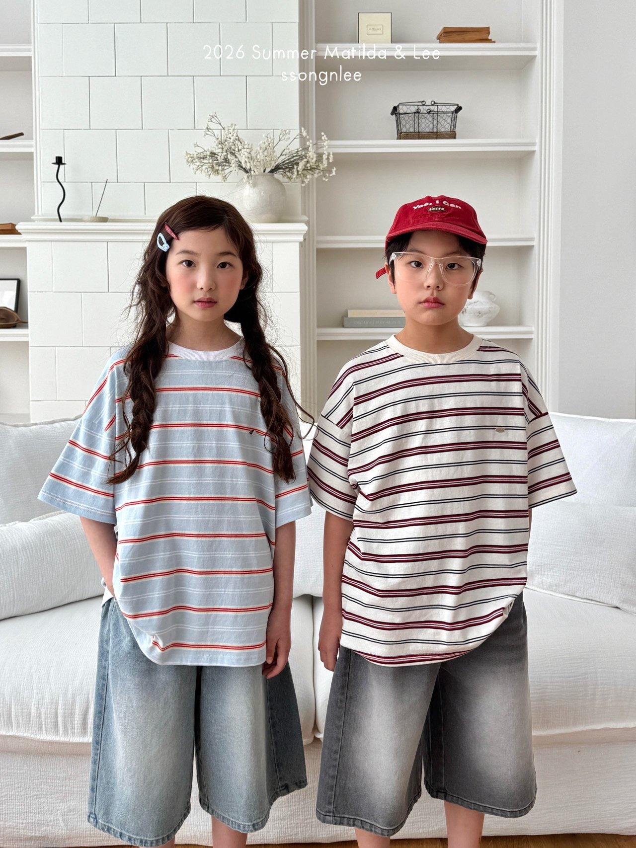 [Matilda&Lee] Melbourne striped shirt / [마틸다앤리] 멜버른단가라티
