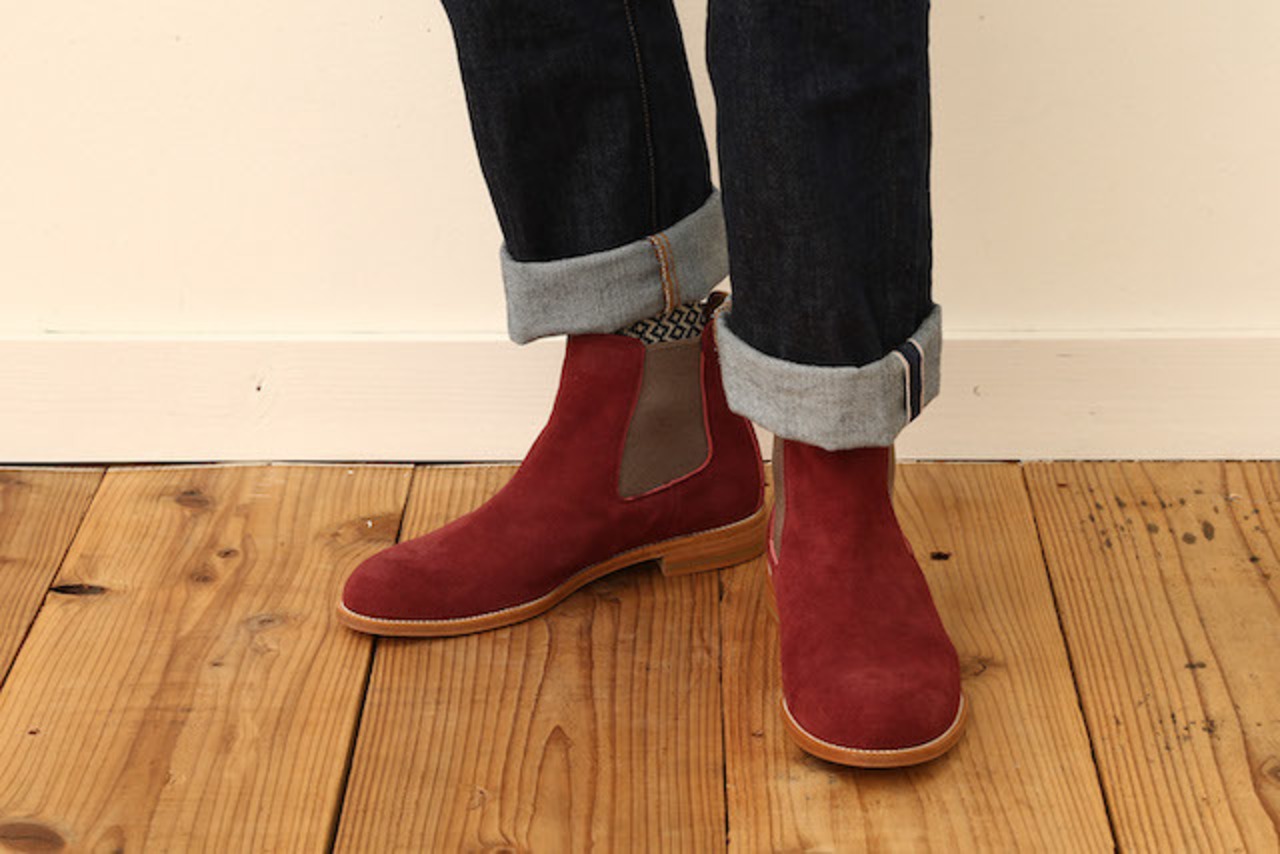 SIDE GORE BOOTS (SUEDE)