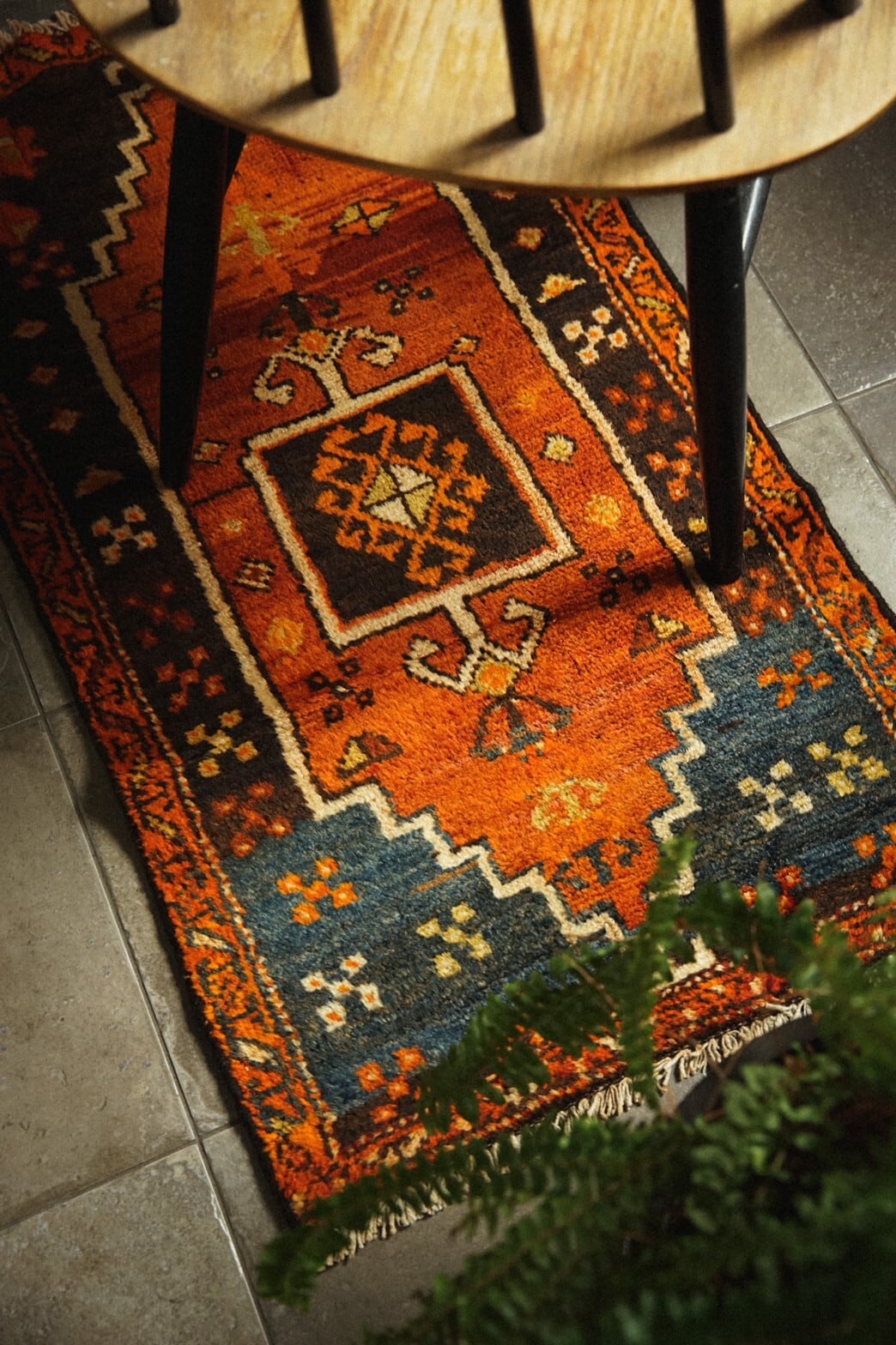 370-Vintage Kurdish rug