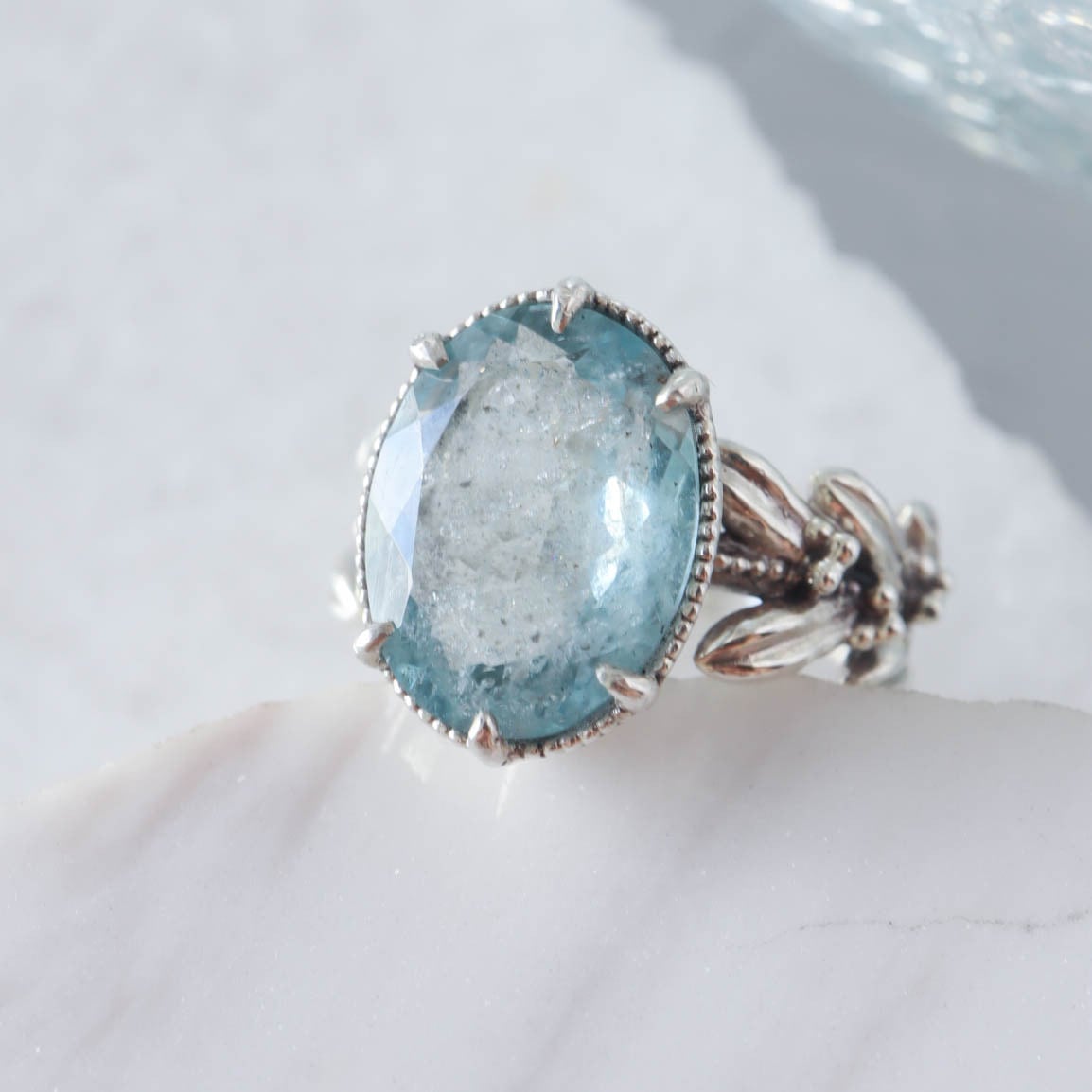 Moss Aquamarine モスアクアマリン リング