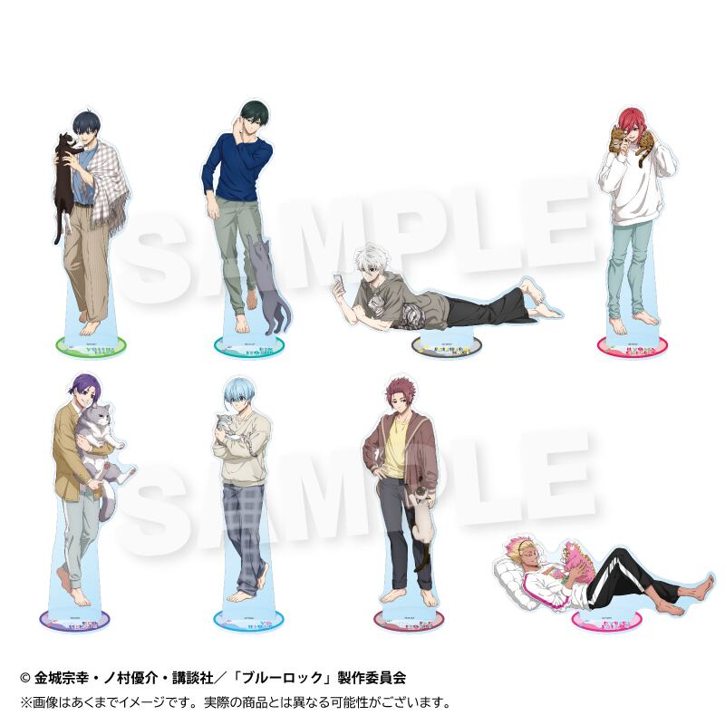 ブルーロック BIGアクリルスタンド 猫と戯れver. | ワイワイワールド
