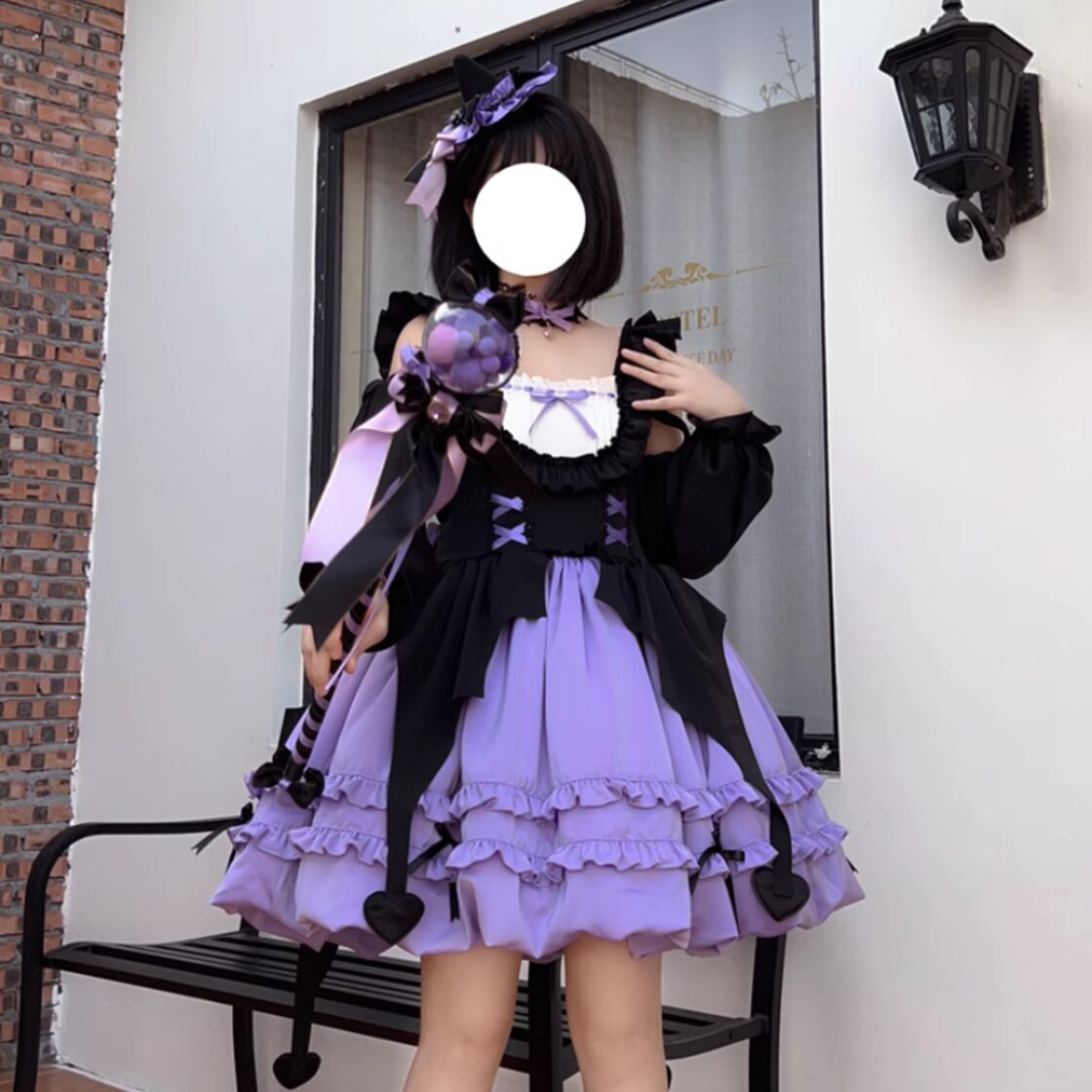 地雷服 量産型 ゴスロリ ワンピース 上下セット 量産型 地雷系 スカート ゴスロリ 服 ワンピース