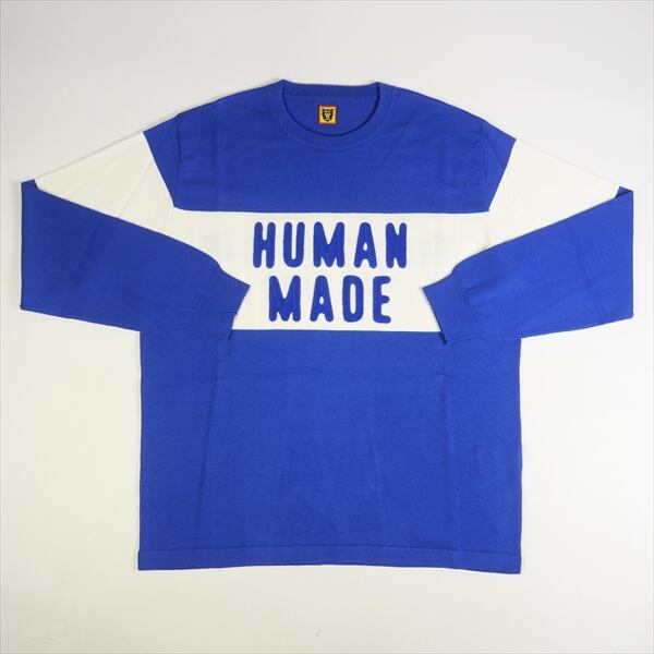 Size【L】 HUMAN MADE ヒューマンメイド 23AW KNIT SWEATER #2 BLUE 