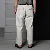 INTERIM / MILK PAINT VINTAGE WASH ORGANIC COTTON US ARMY M-47 HBT BAKER PANTS