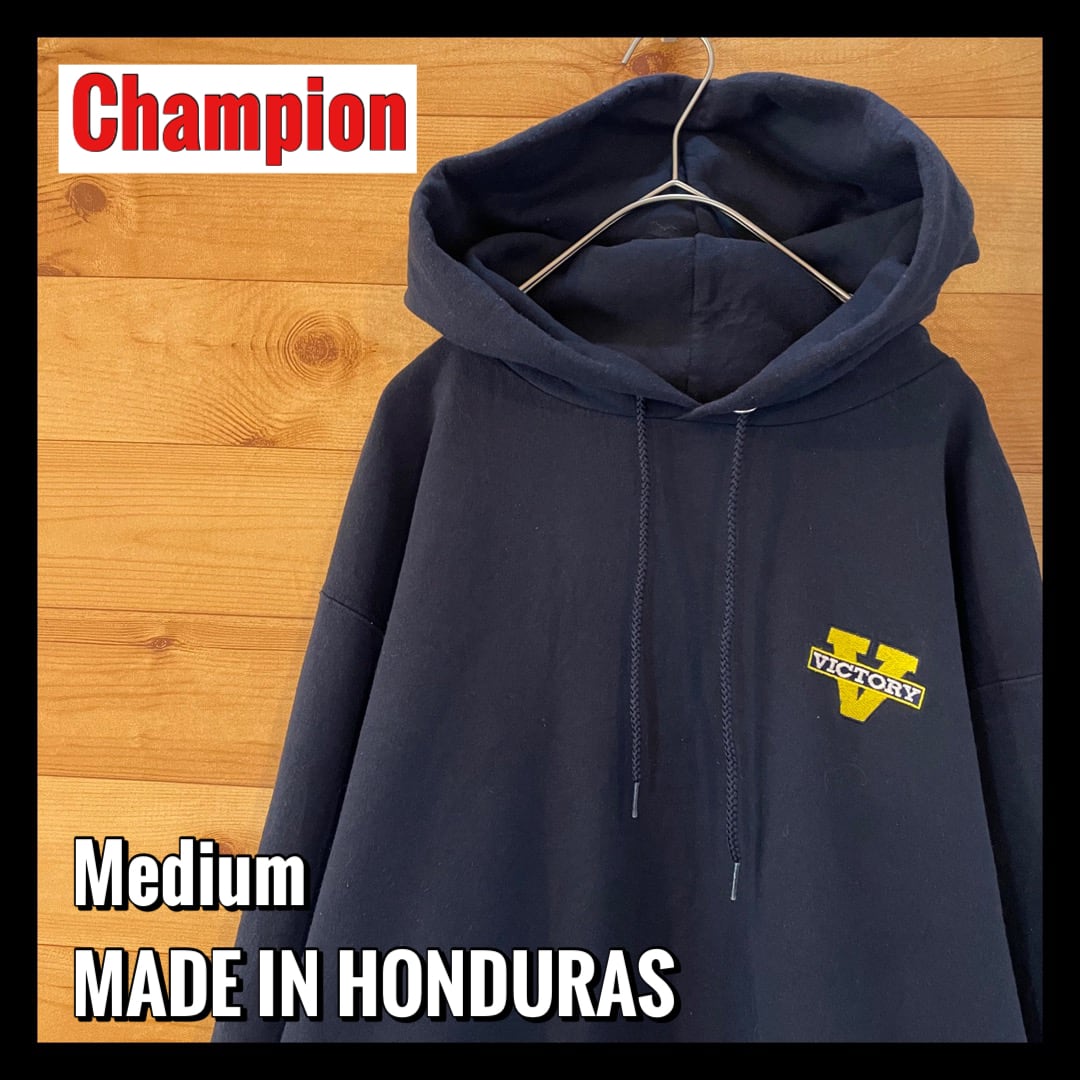 champion】ワンポイント 刺繍ロゴ スウェット パーカー プルオーバー ...