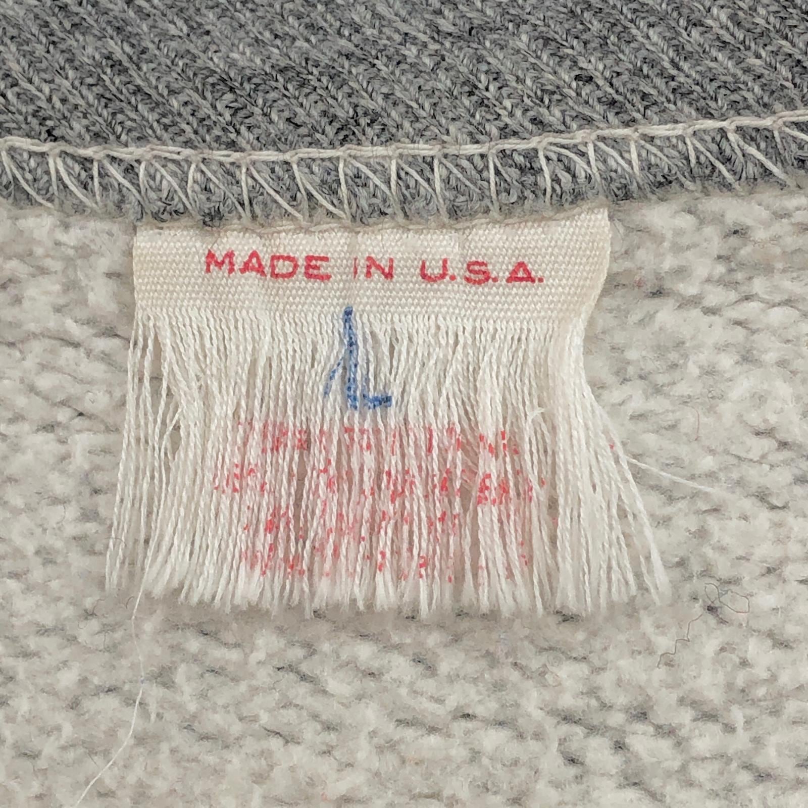 RUSSELL ATHLETIC ラッセル 50- 60年代 USA製 貼り付け 前V おそらく