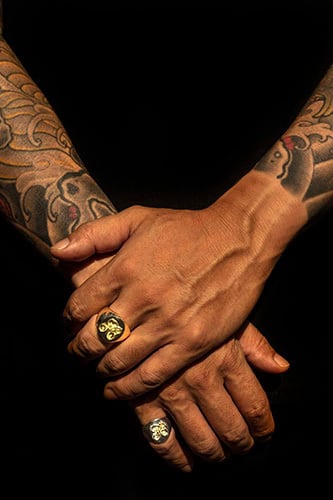SIGNET RING ALL SILVER (LARGE SIZE) #9-25号 | Peanuts&Co