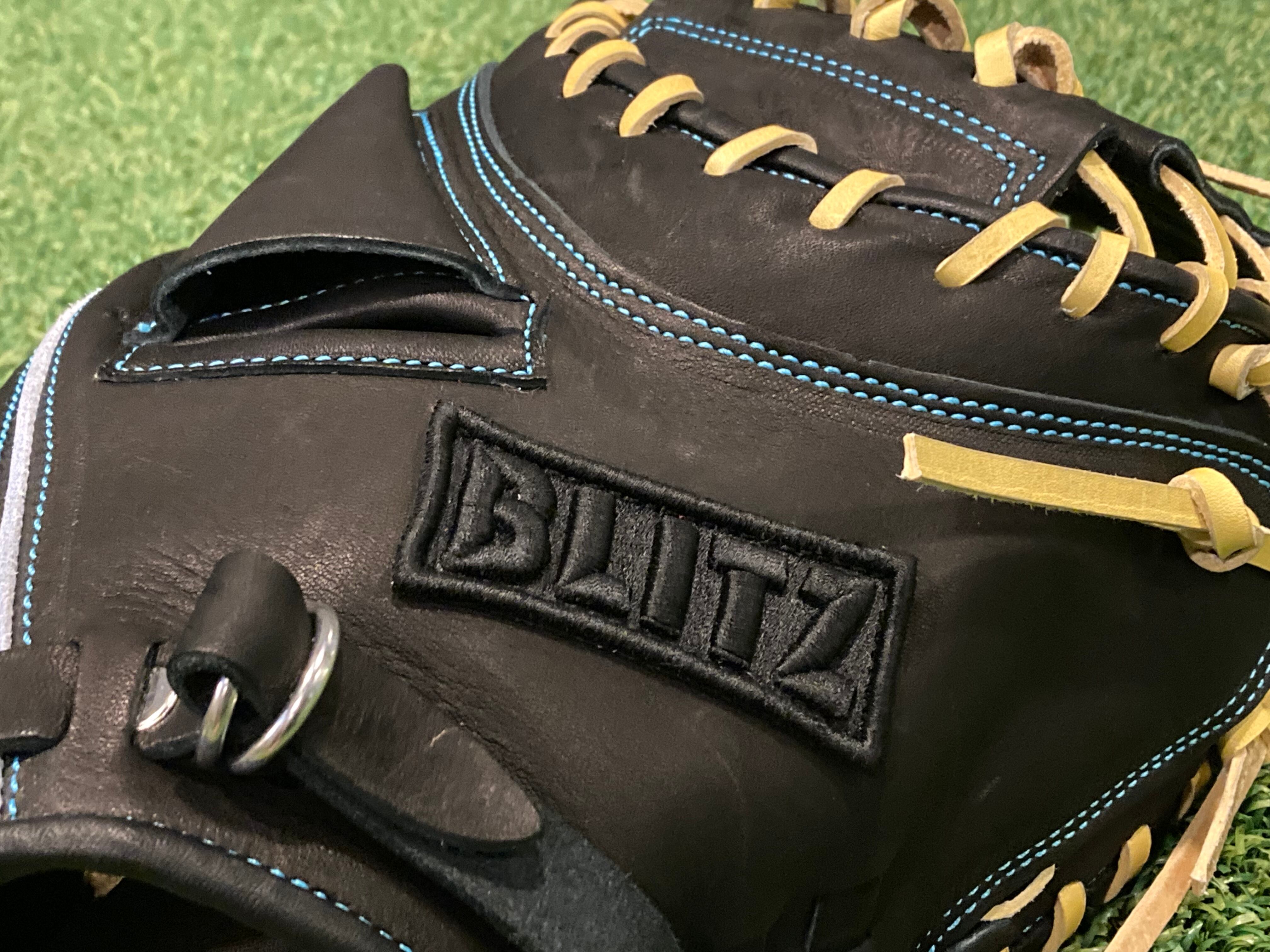 店舗別注【BLITZ】軟式用キャッチャーミット ［軟式用ミットの