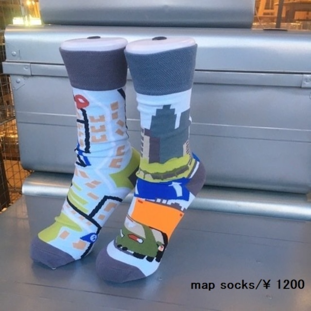 TOPANGA SOCKS マップソックス