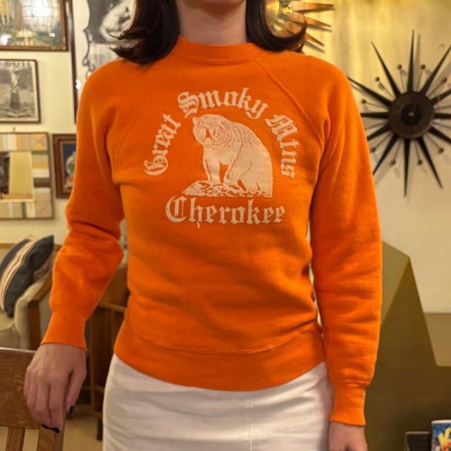 60s Vintage DIAMOND Sweatshirt (Great Smoky Mountains Cherokee)