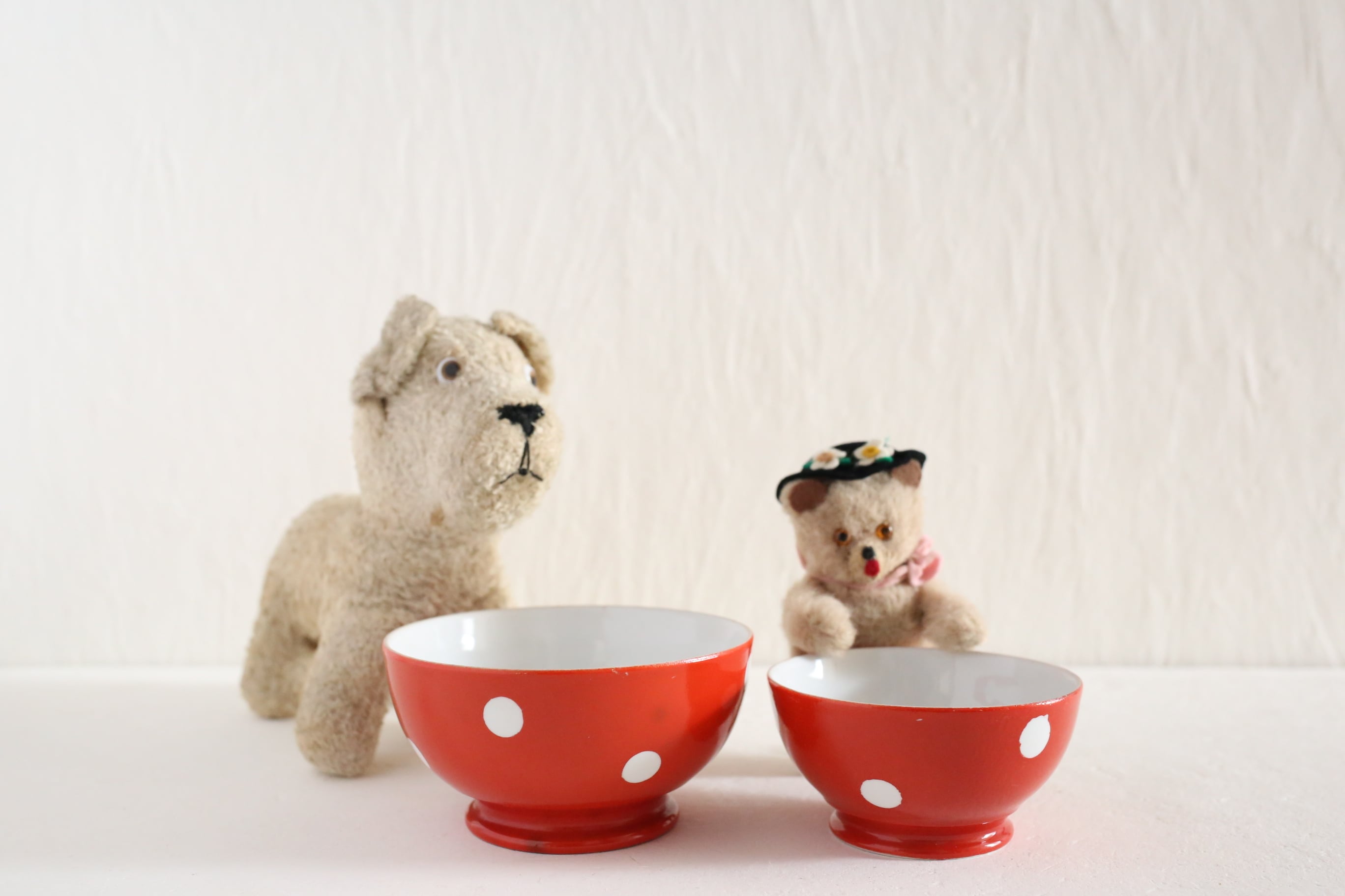 フランス アンティーク ヴィンテージ Longchamp ロンシャン 水玉