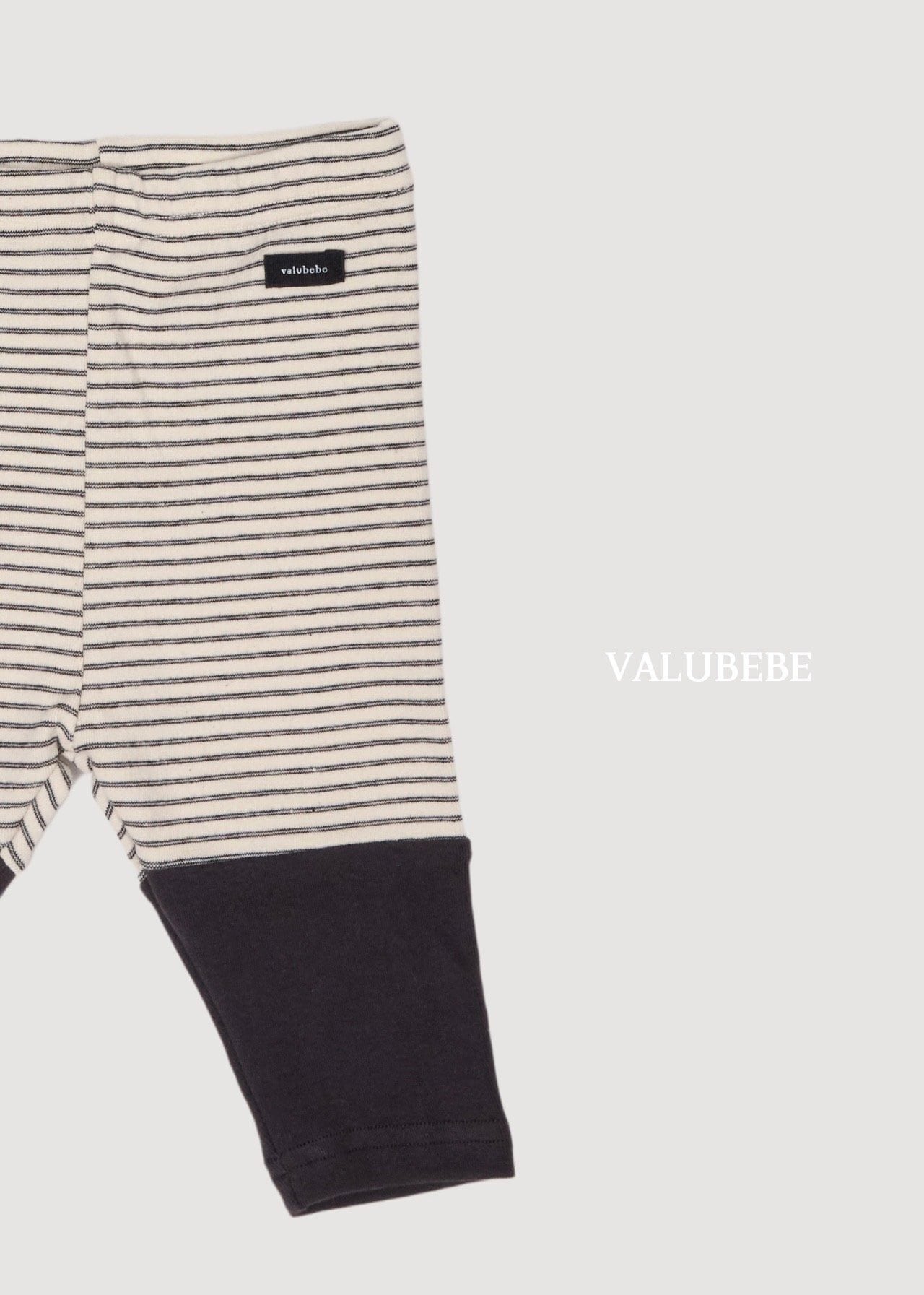 送料無料【予約】/ ウエハース配色レギンス/ valubebe