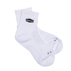 SIMPLE LOGO SOCKS SHORT WHITE