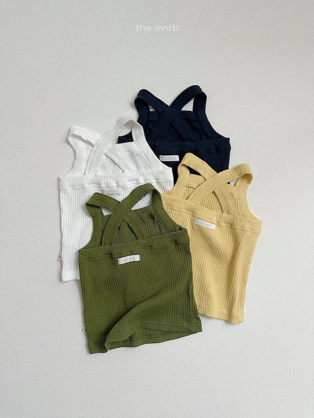 〘予約〙minirobe / soft jersey sleeveless