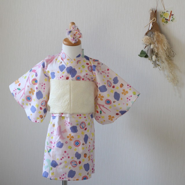 ♪選べる生地♪ オーダーメイド【浴衣】 // 送料無料 // 80サイズ〜130サイズ
