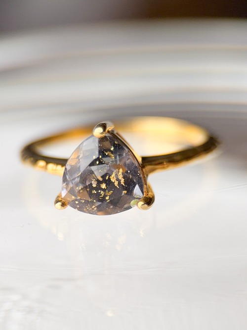 glass jewelry ring　#12【規格外品】