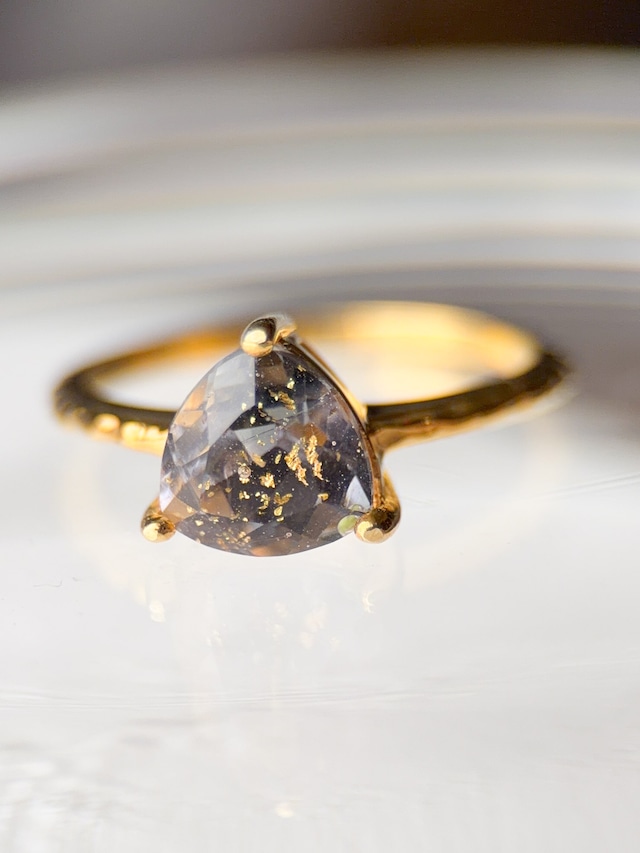 glass jewelry ring #12【規格外品】