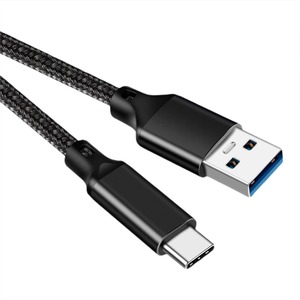 【数量限り】USB Type C ケーブル 1.5m 【POTRRCIUSUER】 USB-A to USB-C 10Gbps高速データ転送 ナイロン編み USB3.1 Gen2 ケーブル 60W（3A/20V）急速充電 タイプc 充電ケーブル Xperia/Samsung/Asus Zenfone/Arrows/PS5コントローラー タイプc多機種対応