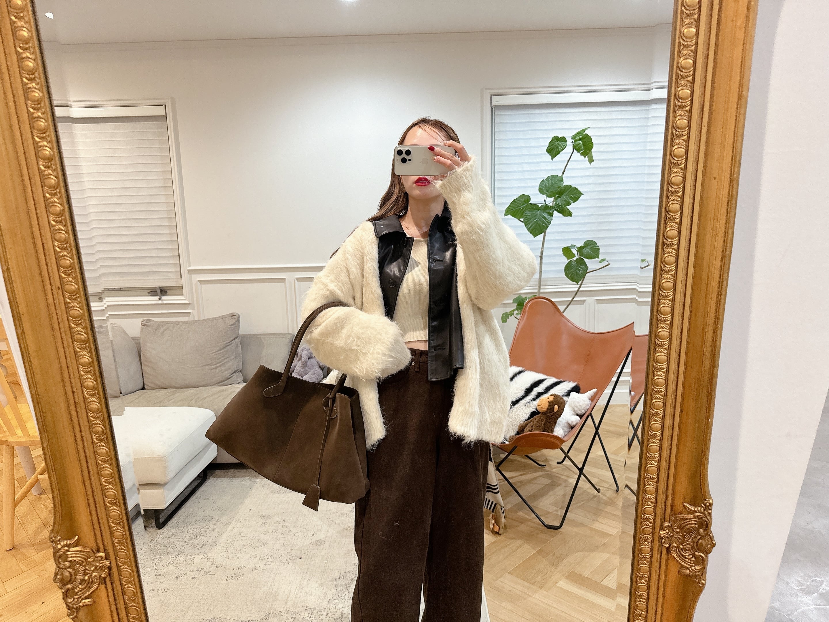 2way mokemoke cardigan | mite