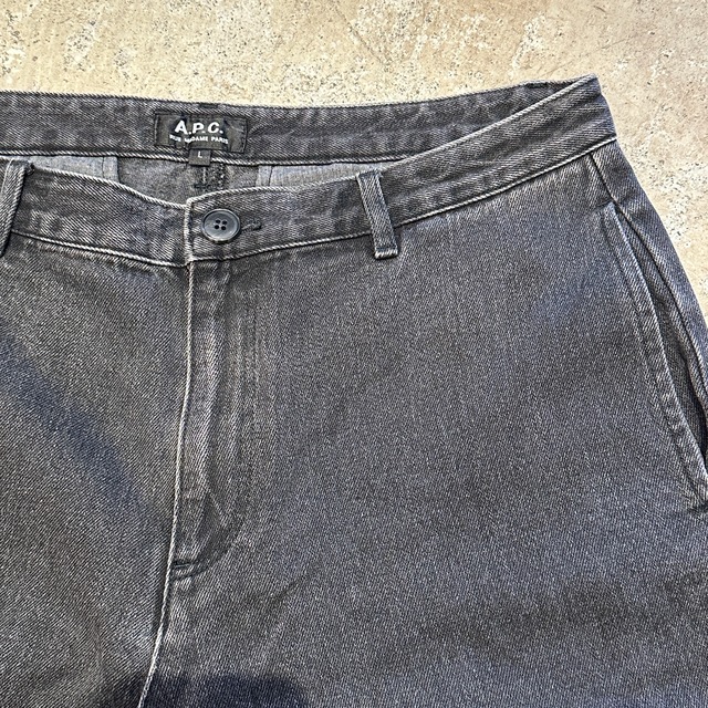 A.P.C DENIM PANT BLACK L