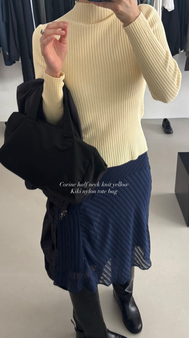 (予約) HAUS / Kiki nylon tote bag