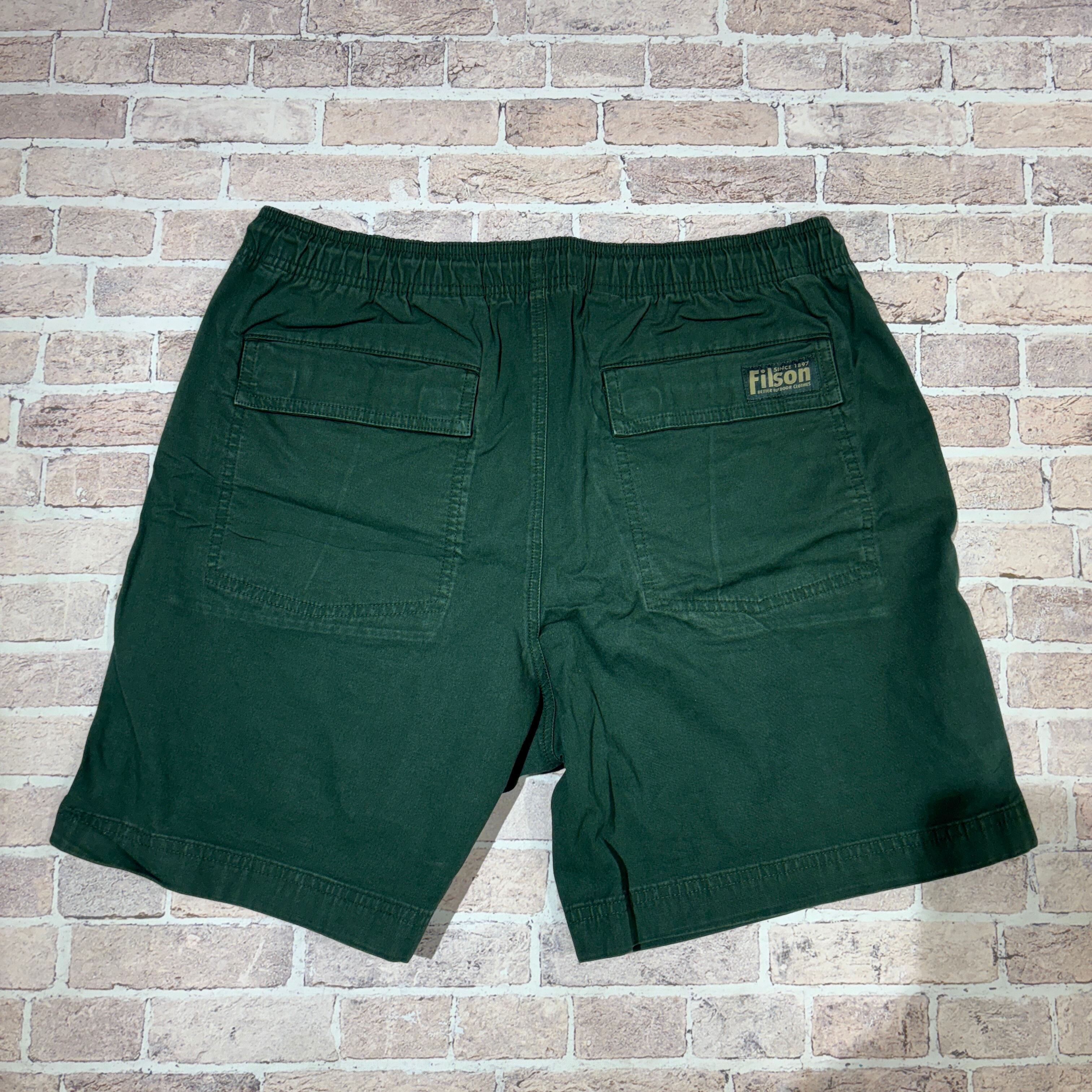 FILSON DRY FALLS SHORTS GREEN SIZE M | safarionline
