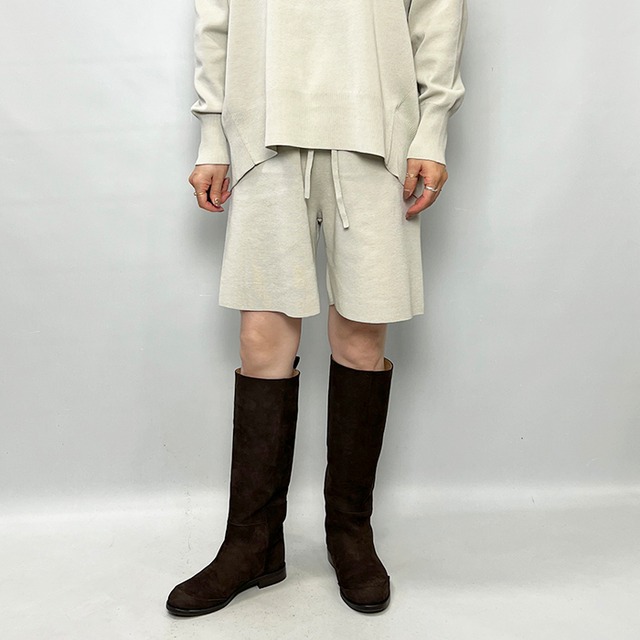 marmors マルモア knit short pants 0226303061 2026秋冬新作 [送料無料]