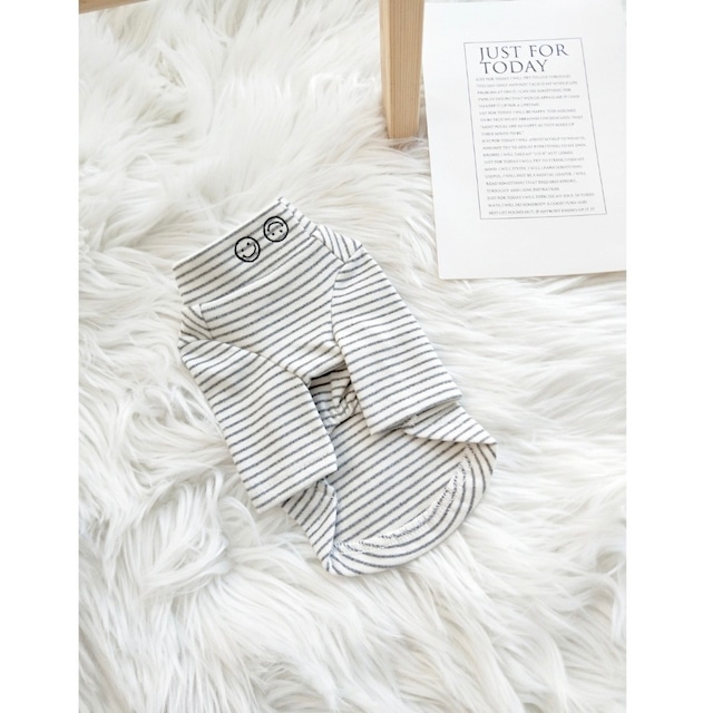 刺繍ニコちゃんトップス