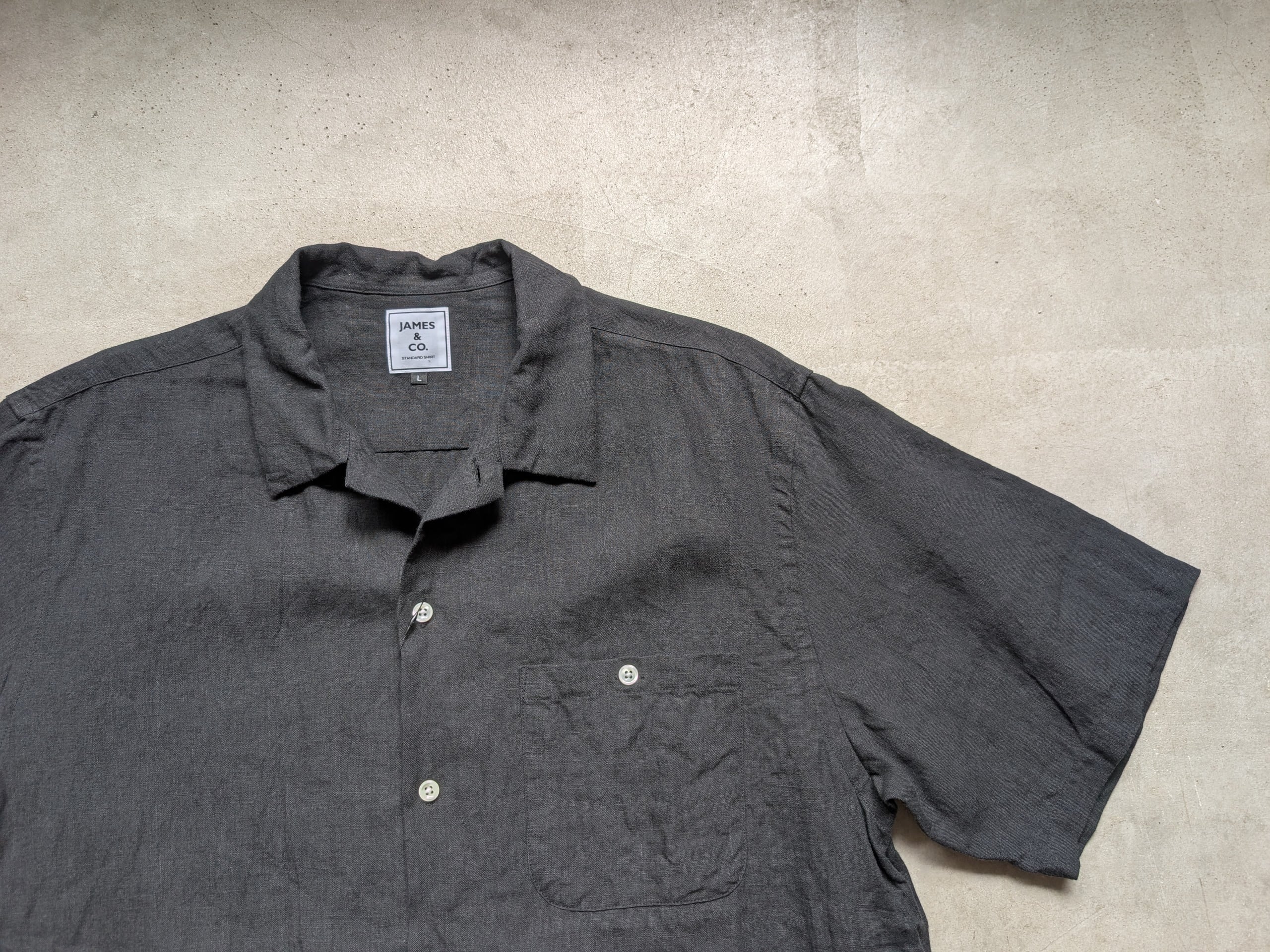 STANDARD SHIRT】Open Collar Shirt（Unisex） | JAMES&CO. | inoya
