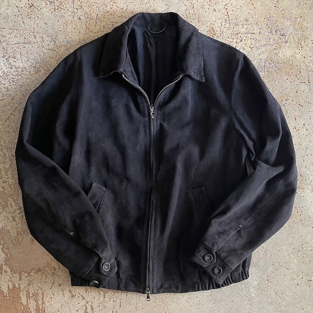 Saby / BOY SCOUT goat leather jk  / black