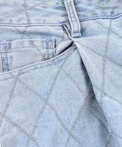 【#Re:room】VINTAGE DIAMOND QUILT STITCH DENIM［REP248］