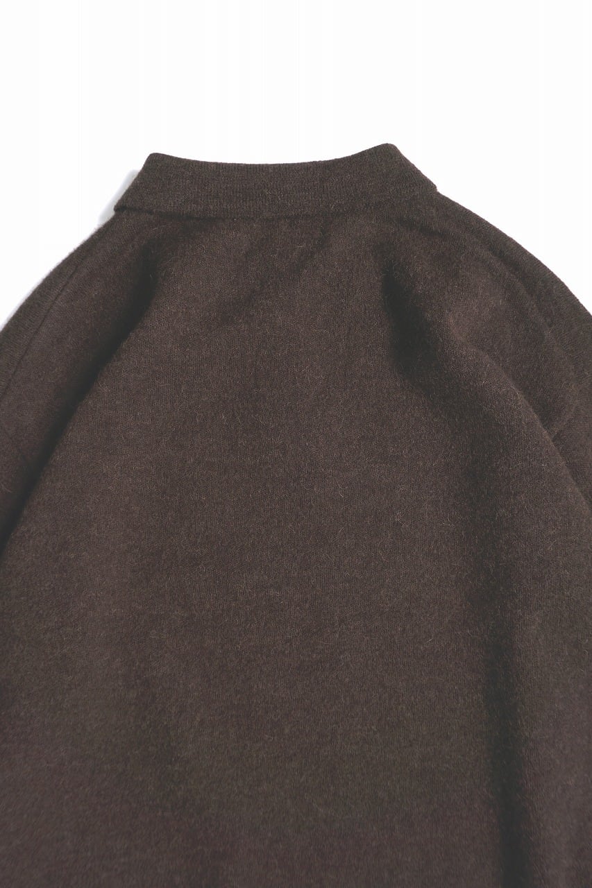 Alpaca Wool Smooth Knitted Polo