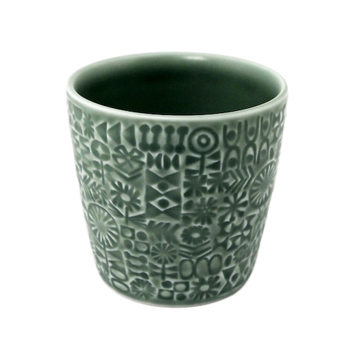 BIRDS' WORDS（バーズワーズ） Patterned Cup squall gray