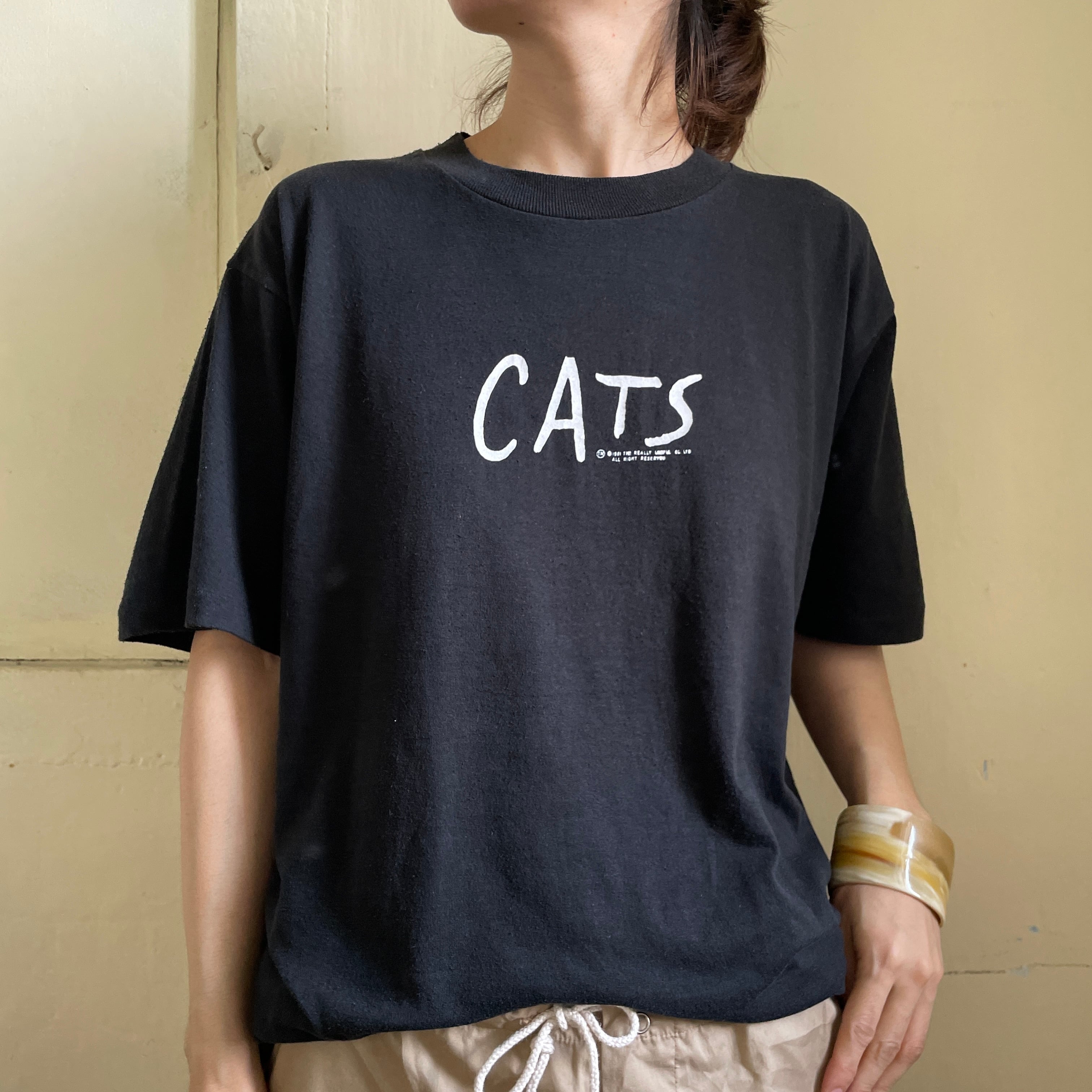 【1549】CATS Tシャツ 80年代 ヴィンテージ ブロードウェイ ミュージカル | ビンテージ雑貨 家と外で powered by BASE
