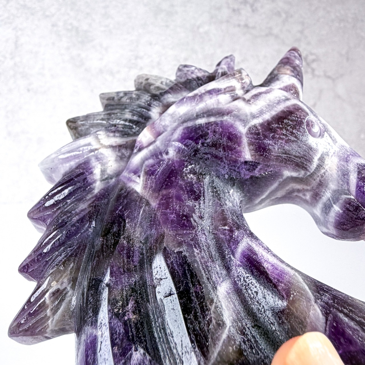 ドリームアメジスト ユニコーン * Dream Amethyst * 天然石
